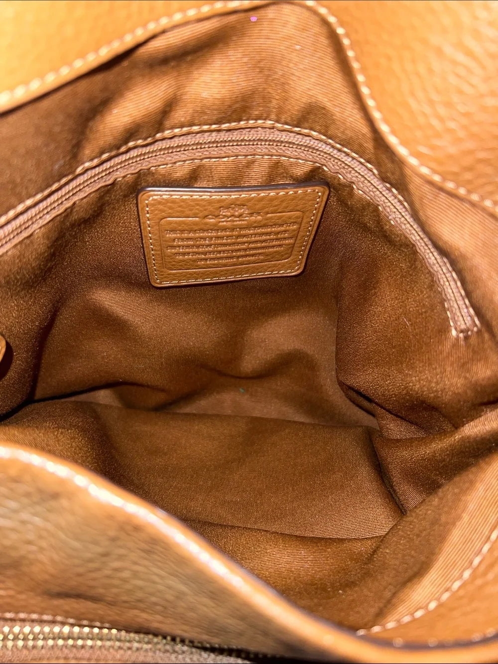 Coach Madison Phoebe Leather Hobo Shoulder Bag EEEUC